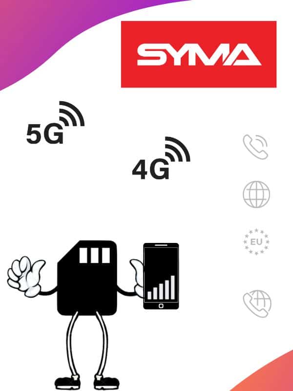 Le détails des offres forfaits mobiles de chez Syma.