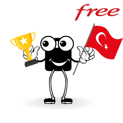 Le meilleur forfait pour la Turquie : Free