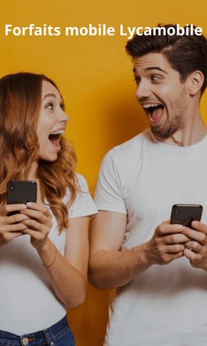 Les forfaits mobile Lycamobile