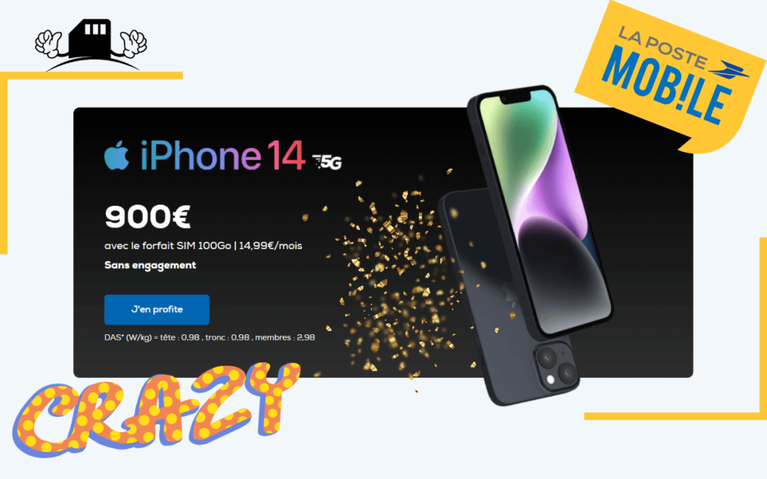 Un iPhone 14 à seulement 900 €, c’est enfin possible !