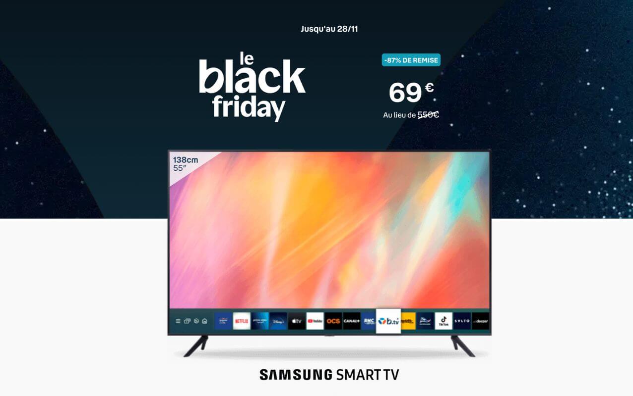 Pormo Bbox Smart TV 4K UHD à 69 €