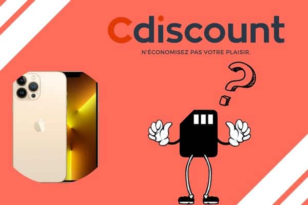 L'iPhone 13 pro chez Cdiscount.
