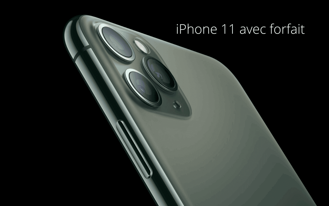 Iphone 11 forfait