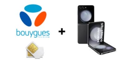 Logo bouygues galaxy z flip5