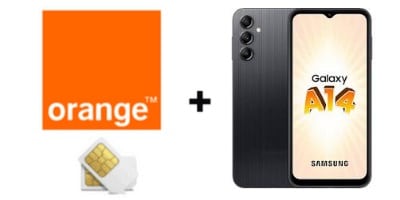 logo orange galaxy a14