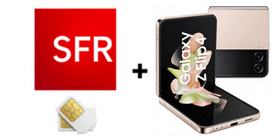 Logo SFR Galaxy Z Flip 4