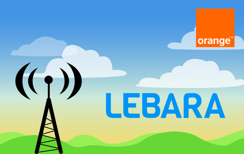 Le réseau Orange pour l'opérateur Lebara