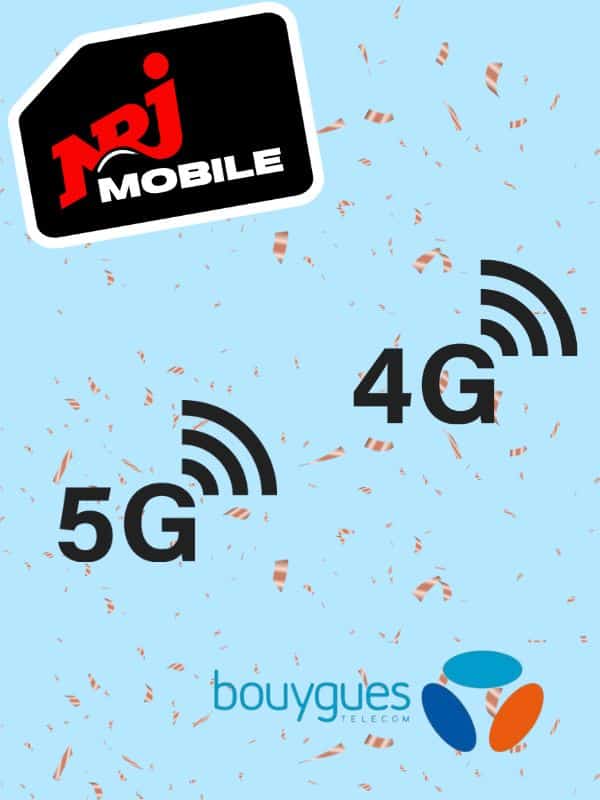 Le réseau de NRJ Mobile qui s'appuie sur celui de Bouygues.