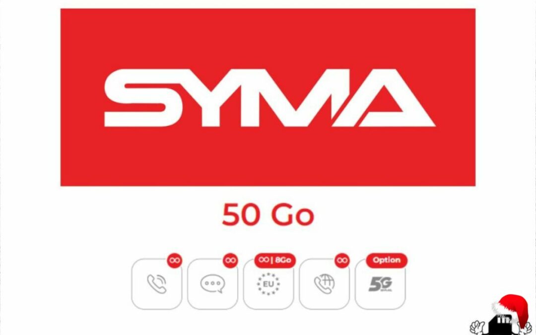 Syma explose le prix son forfait 50 Go : c’est Noël avant l’heure !