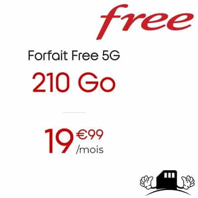 Le forfait 500 Go de chez Free.