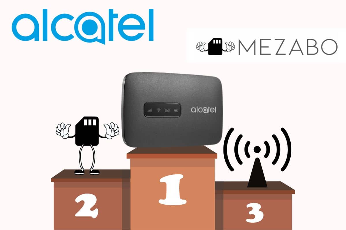 Détails sur la clé 4G alcatel MW40V.