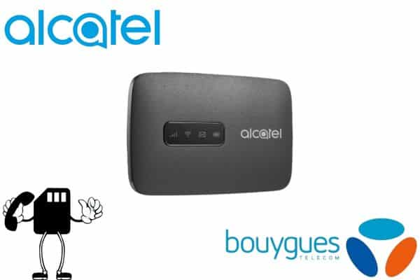 L'offre de Bouygues pour bénéficier d'une clé 4G Alcatel.