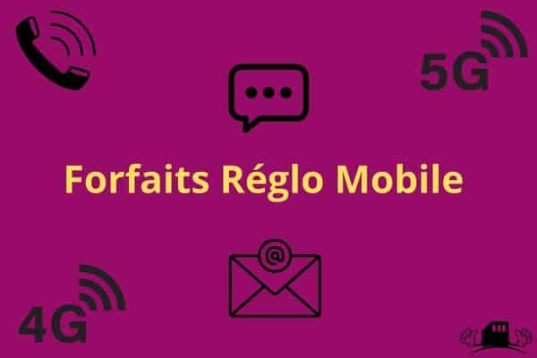 Le détail des offres Réglo Mobile.