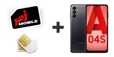 Logo NRJ Samsung A04S