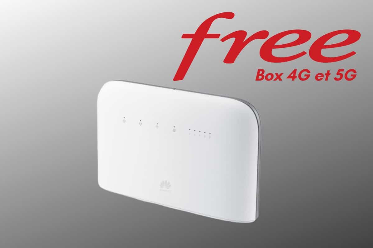 Box 5G Free : internet en Très Haut débit sur le réseau 5G