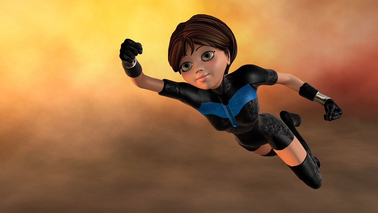 Un hero qui vole<br />
