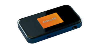 Logo sans fond Airbox Orange 5G
