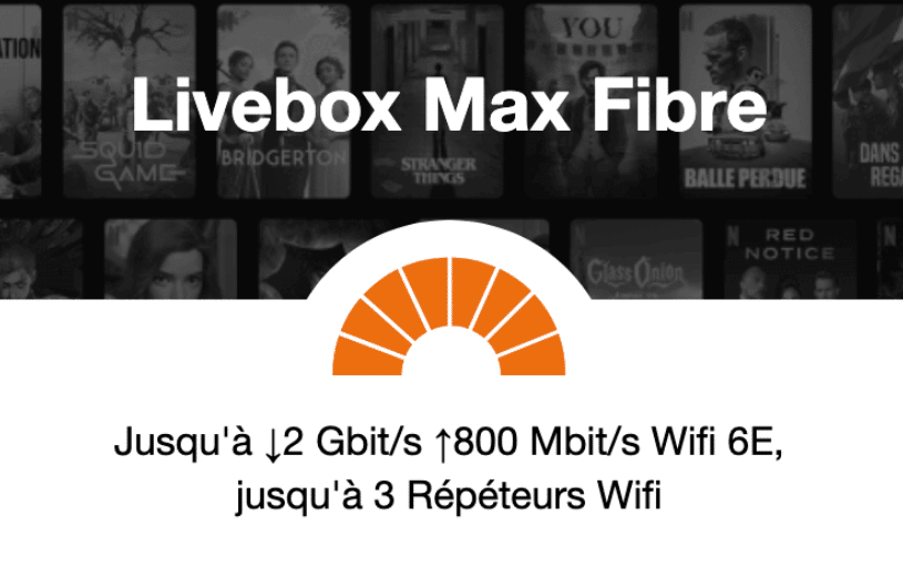 Offre fibre Orange : Livebox Max Fibre
