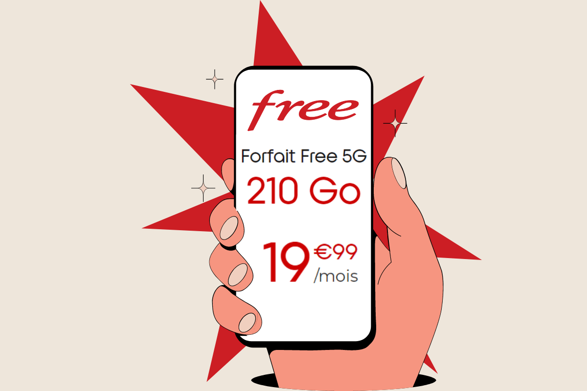 forfait free 210 Go