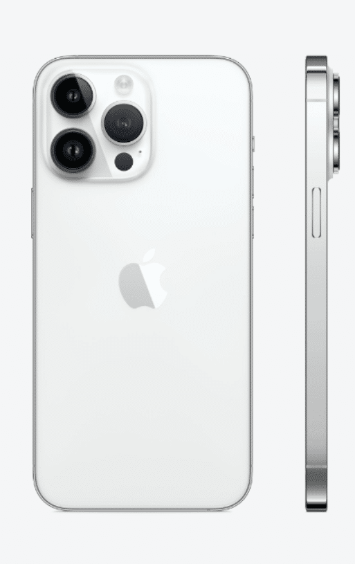 Le détail des caractéristiques de l'iPhone 14 pro.