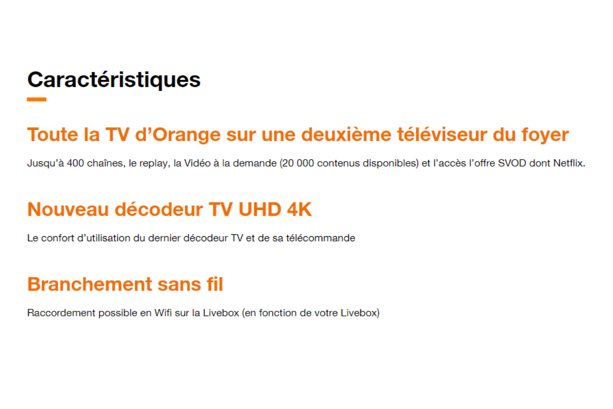 souscription multi tv orange