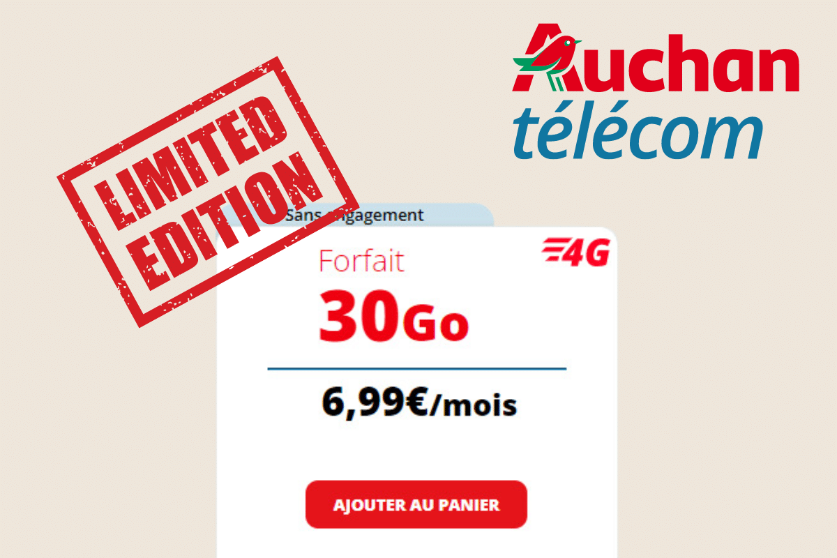 auchan30 Go 6.99