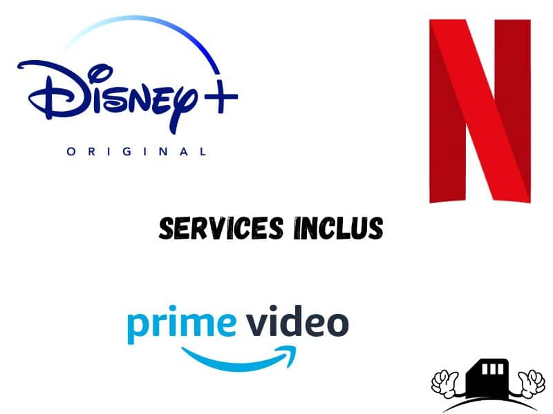 Fonctionnalités TV inclus  avec la SFR power fibre.