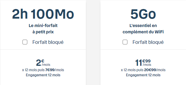 Forfaits bouygues telecom