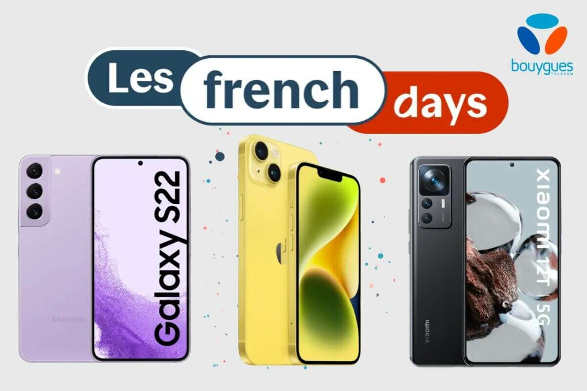 French Days Bouygues Telecom : jusqu’à 210 € de remise immédiate sur votre smartphone !