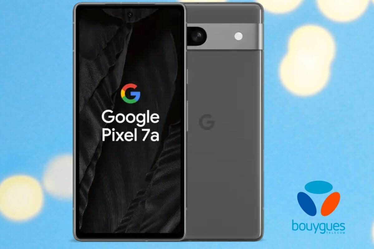 Offre exceptionnelle de lancement : Le Google Pixel 7a à 1 € avec Bouygues Télécom !