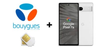 Logo Bouygues Google Pixel 7a