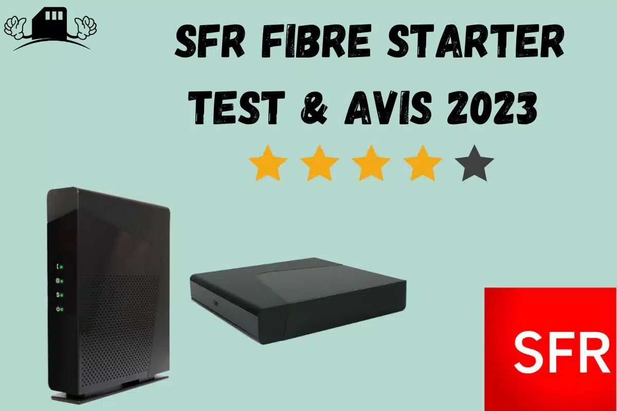 Test et avis 2023 de la fibre starter SFR.