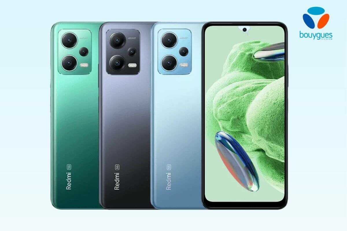 Xiaomi Redmi Note 12 5G : l’offre exceptionnelle Bouygues à 1 € !