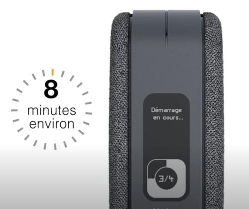 Écran de démarrage livebox 6