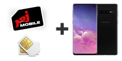 Logo NRJ mobile Samsung galaxy s10