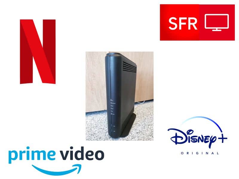 Le détail des services tv disponibles avec la box 8 de SFR.