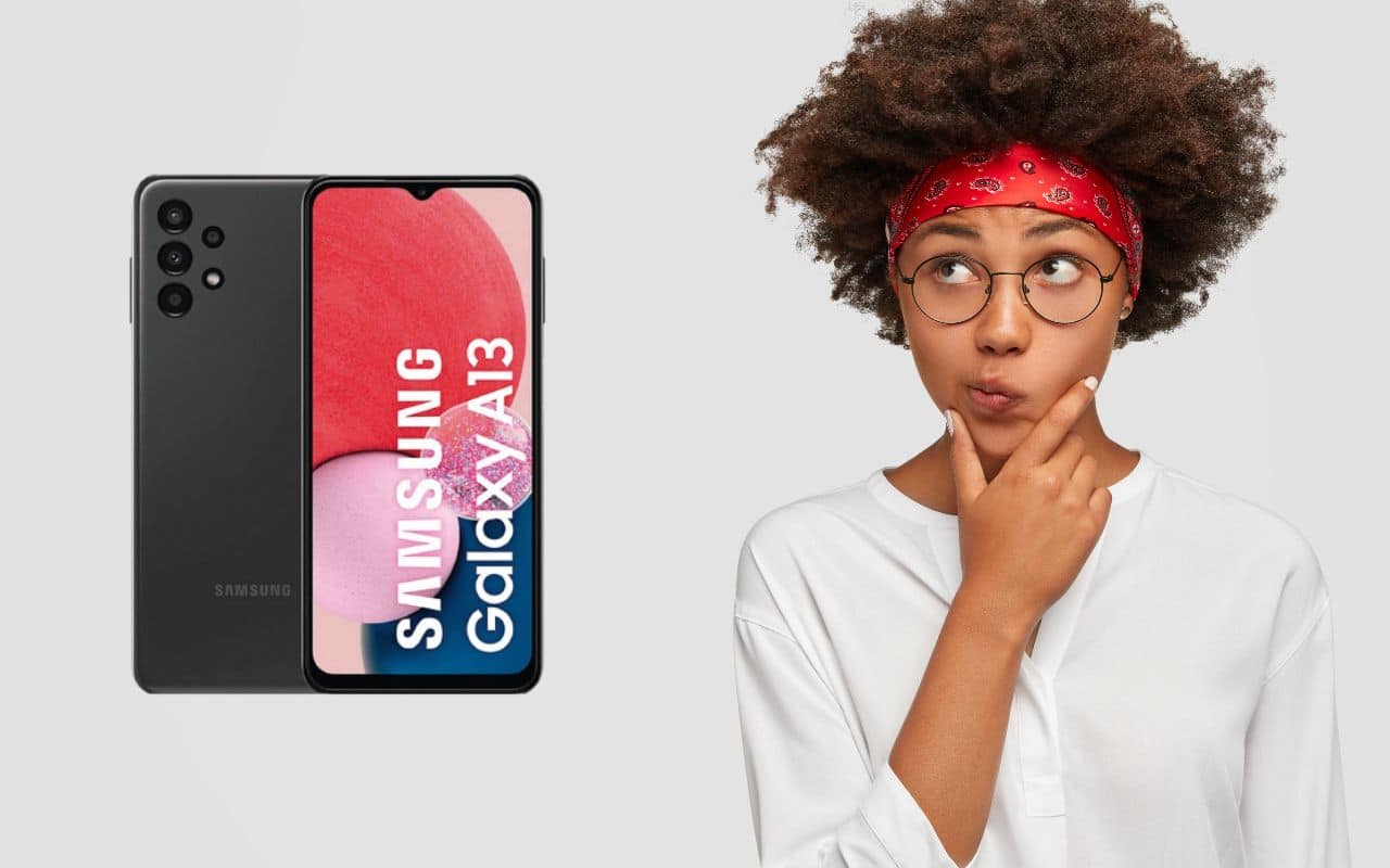 Avoir un galaxy A13 à 1 euro.