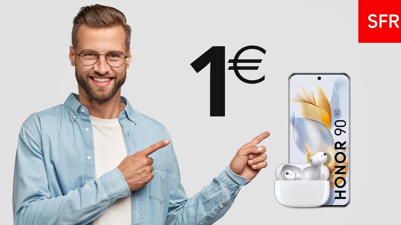 Le Honor 90 à un euro chez SFR
