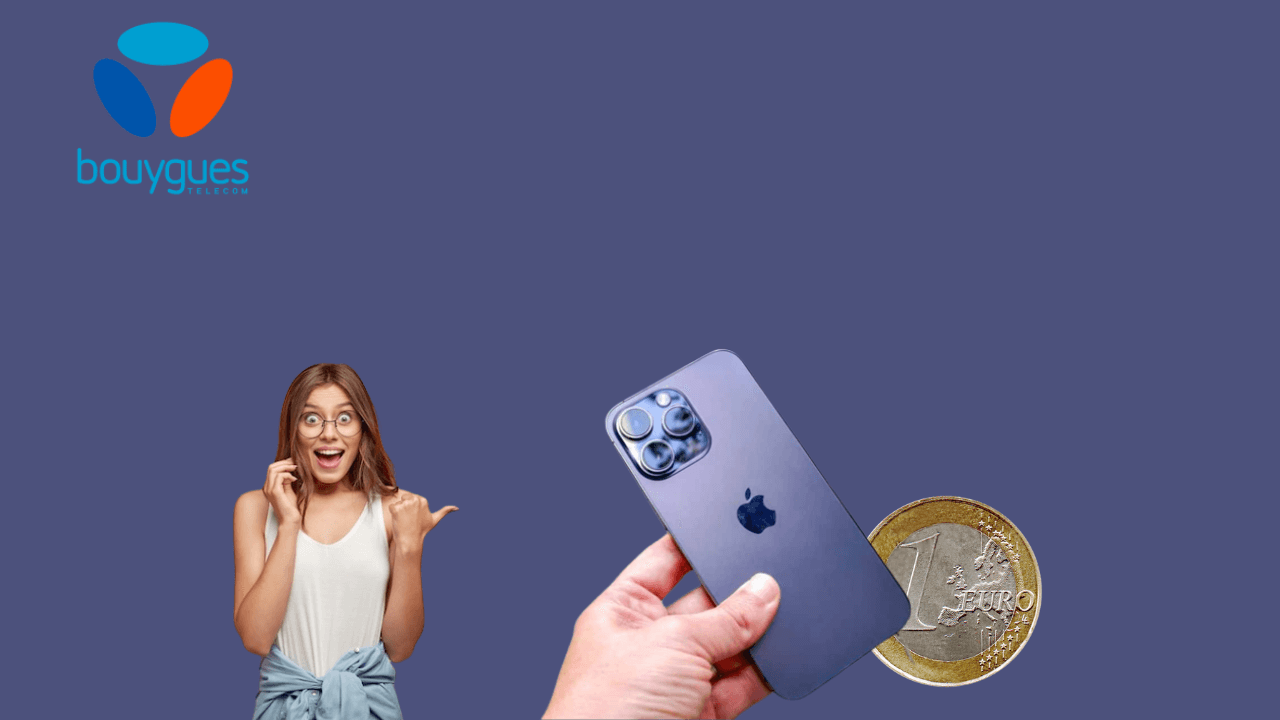 L'iPhone 14 à 1€ chez Bouygues Telecom
