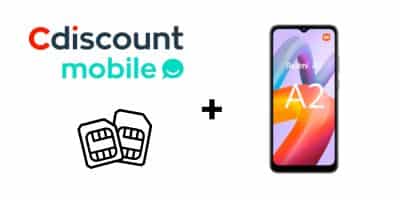 Logo cdiscount mobile avec redmi a2 offert