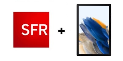 Logo SFR avec tablette