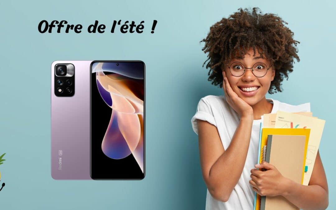 Le Xiaomi Redmi Note 11 devient gratuit avec cette offre que tout le monde s’arrache cet été !