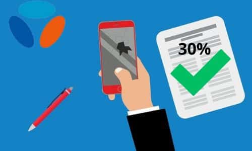 30% de remise sur la réparation de votre téléphone portable avec le forfait évolutif de Bouygues Télécom