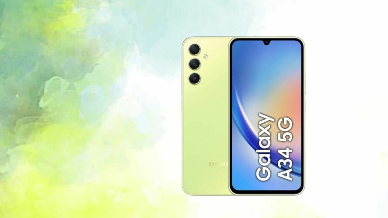 Offre Orange pour un galaxy A34.