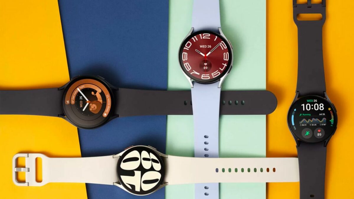 Illustration des différents modèles de Galaxy Watch 6