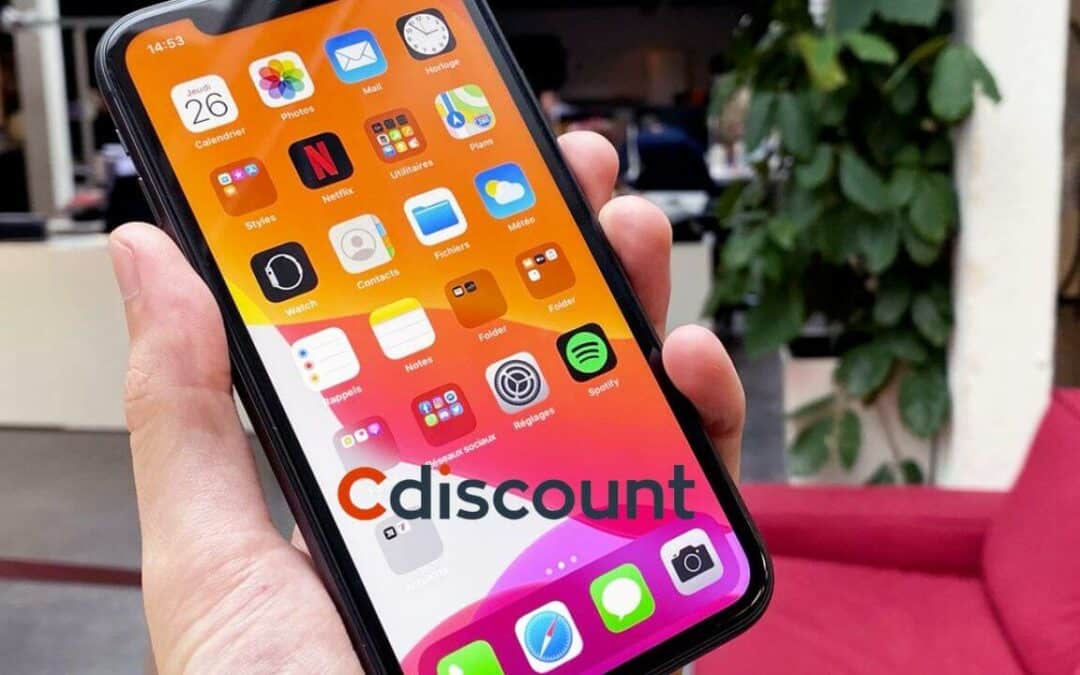 L’offre CHOC de Cdiscount Mobile : iPhone 11 + Forfait 150 Go pour Moins de 100€