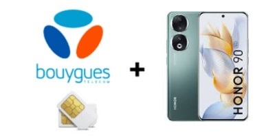 Logo Bouygues Honor 90 5G