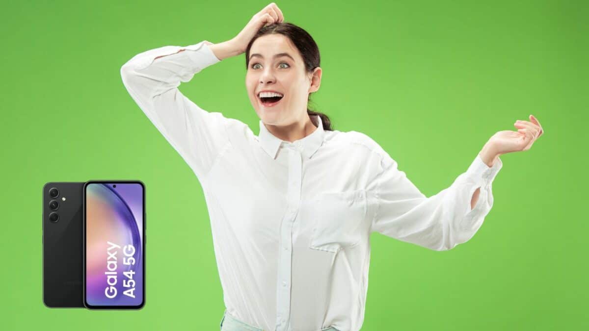 L'offre à 1 € de Bouygues pour avoir un Samsung Galaxy A54.