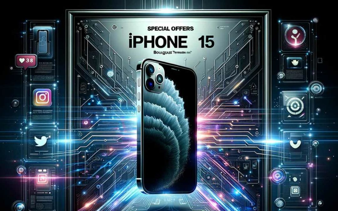 À l’approche des fêtes c’est le moment de profiter d’un iPhone 15 à 1 €