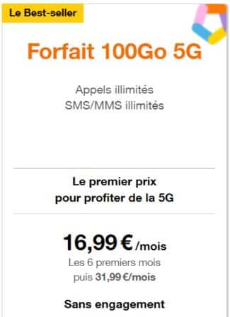 100 Go de Orange